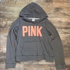 Victoria’s Secret Pink hooded light sweatshirt